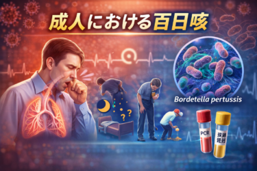 成人における百日咳